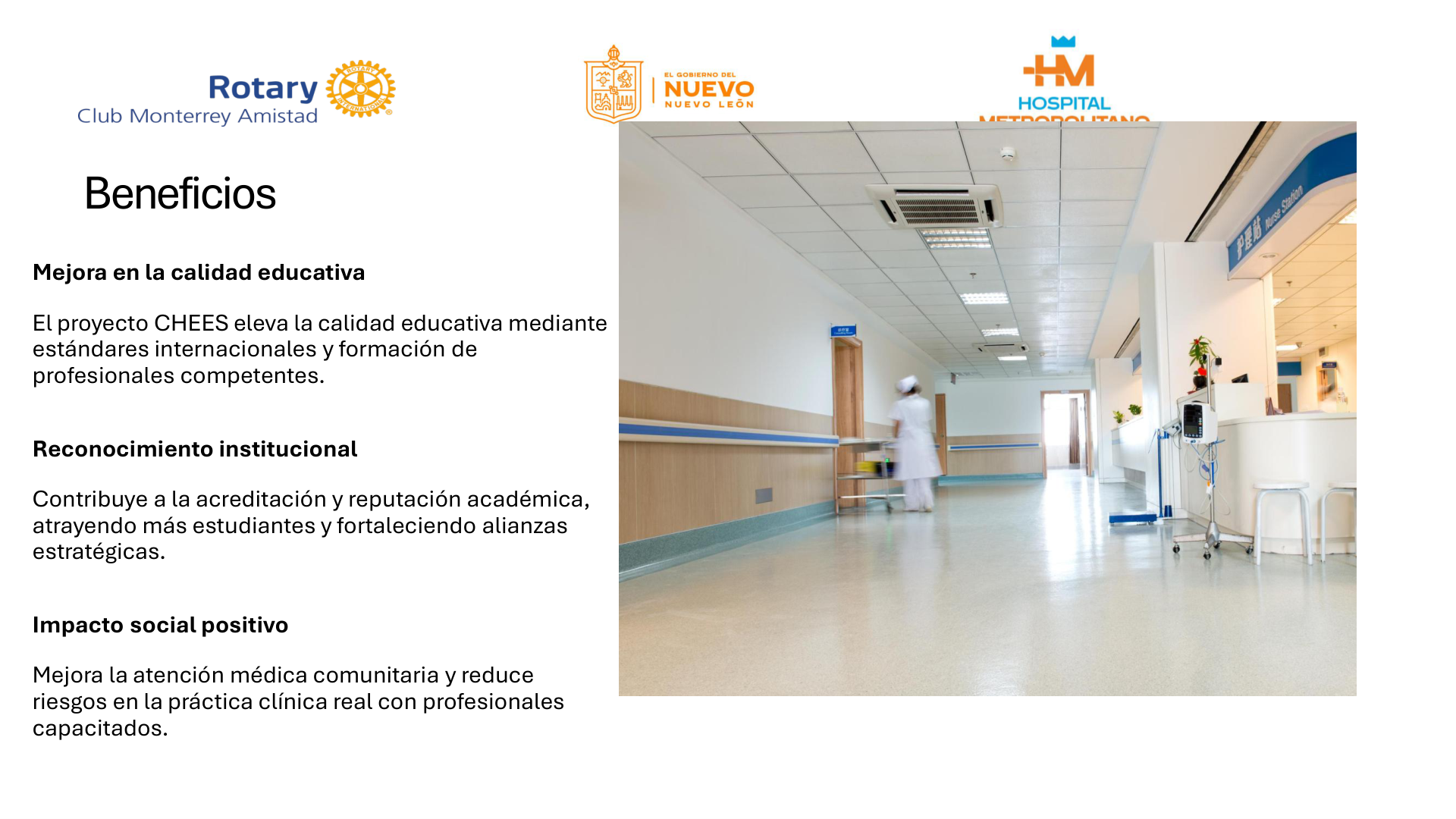 CHEES project benefits